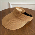 Packable Wide Brim Sun Visor Hat for Women