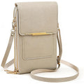 CarryEase Crossbody Phone Bag with Touchscreen Pocket and RFID Protection