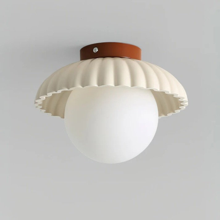 Clévorra Elegant Ceiling Light Metal & Glass