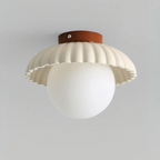 Clévorra Elegant Ceiling Light Metal & Glass