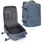 VoyaShield Waterproof Travel Backpack with USB Charging Port