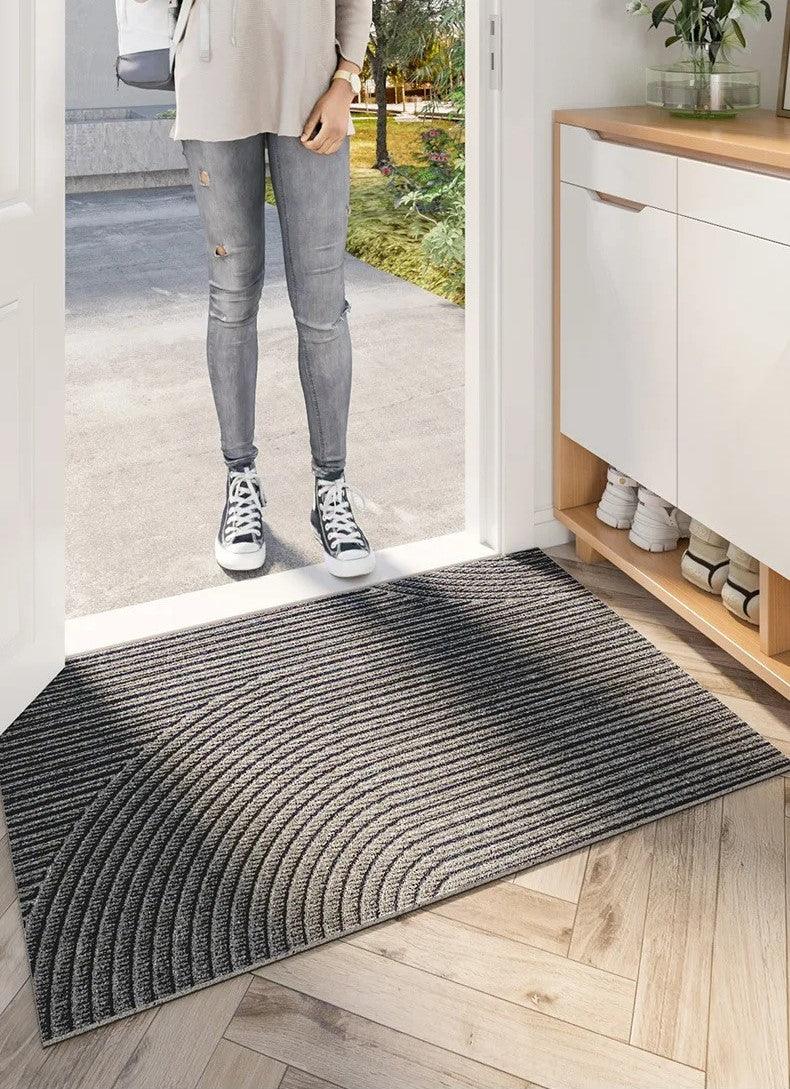 Silvéra Non-Slip Absorbent Modern Door Mat