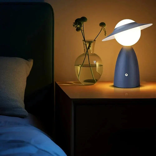 Atelia Dimmable LED Table Lamp with Wireless Charger
