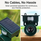 BirdGuard Motion-Activated Bird Deterrent | Weather-Resistant Outdoor Bird Repeller
