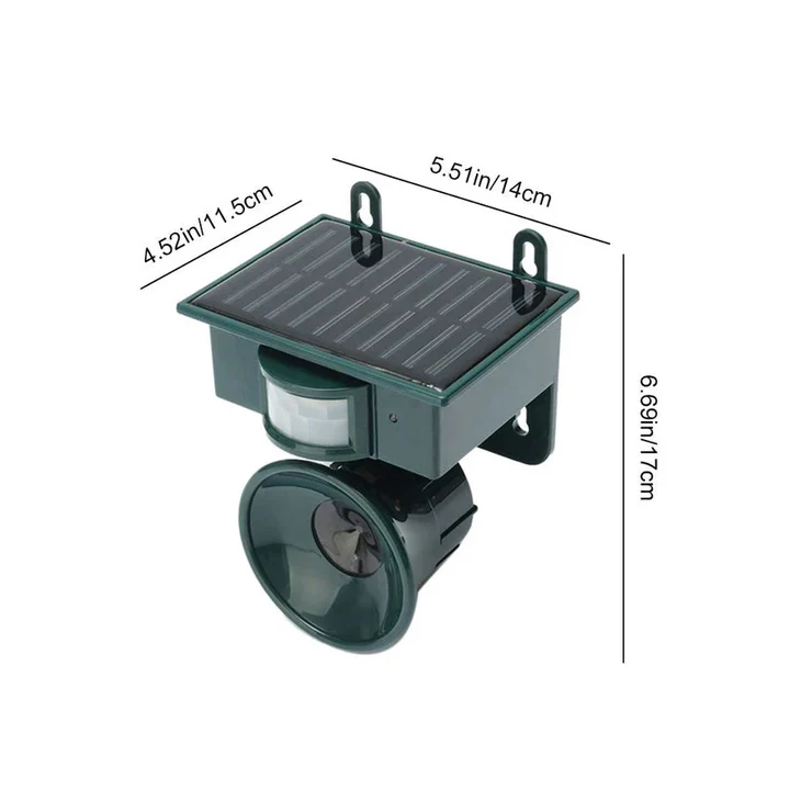 BirdGuard Motion-Activated Bird Deterrent | Weather-Resistant Outdoor Bird Repeller
