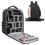 SnapGuard Waterproof Camera Backpack with Quick Access and Laptop Sleeve