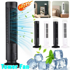 Compact Bladeless Tower Air Circulator | USB Powered Desktop Cooling