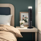 Compact Bladeless Tower Air Circulator | USB Powered Desktop Cooling