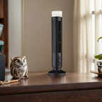 Compact Bladeless Tower Air Circulator | USB Powered Desktop Cooling