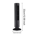 Compact Bladeless Tower Air Circulator | USB Powered Desktop Cooling