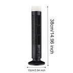 Compact Bladeless Tower Air Circulator | USB Powered Desktop Cooling