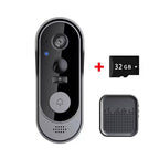 Smart Wireless Video Doorbell with Motion Detection and Night Vision