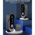 Smart Wireless Video Doorbell with Motion Detection and Night Vision