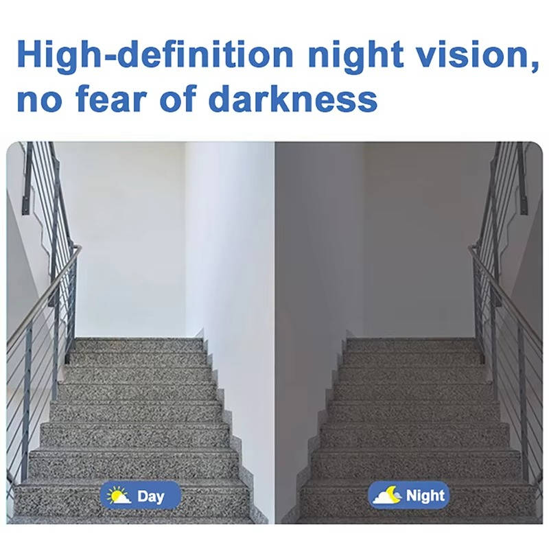 Smart Wireless Video Doorbell with Motion Detection and Night Vision