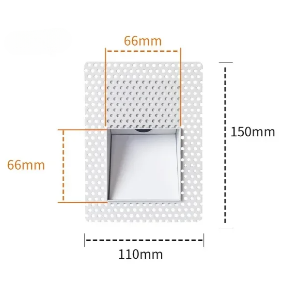 LumenPath Recessed Wall Light | LED Sensor Stairway Guide Lamp