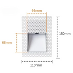 LumenPath Recessed Wall Light | LED Sensor Stairway Guide Lamp