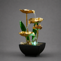 AquaZen Lotus Design LED Indoor Fountain