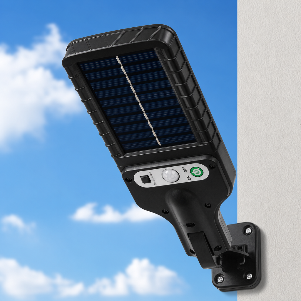 LumaGuard Solar Motion Sensor Outdoor Wall Light