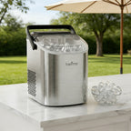CrystalChill Countertop Ice Maker | Portable Ice Cube Machine 22kg/24H