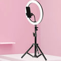 LumaGlow Ring Light Kit | 10-Inch LED Light with Tripod Stand