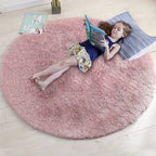 Nuvello Soft Round Rug Non-Slip