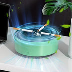 PureAura Smoke Filter Ashtray with Air Purification for Indoor Spaces