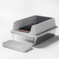 PureNest Covered Cat Litter Box Enclosed Indoor Cat Toilet