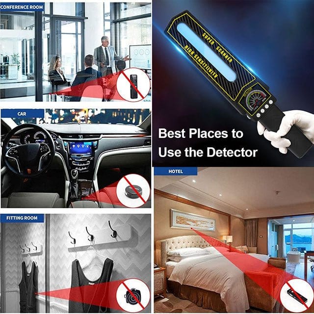 SecureScan Privacy Detector | Hidden Camera & RF Signal Detector