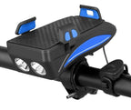 RideHub Bike Mount with Power Bank and LED Lights