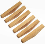 Nordely Crochets Muraux en Bois Lot de 6