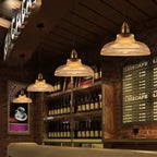 Radiant Glass Pendant Ceiling Light - Modern Hanging Fixture