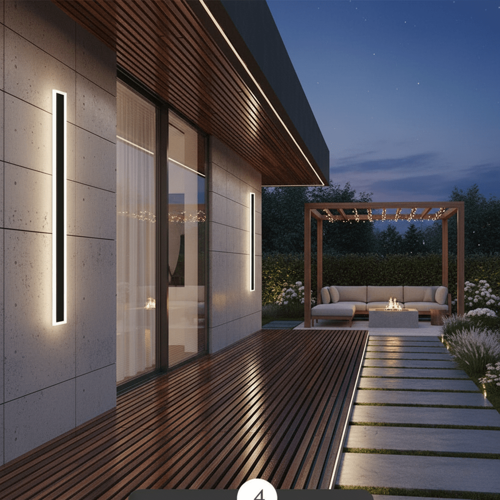Noctiva Modern Outdoor LED Wall Light