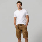 Ridgemont Men's Cargo Shorts Multi Pocket Casual Outdoor Summer Wear