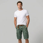 Ridgemont Men's Cargo Shorts Multi Pocket Casual Outdoor Summer Wear