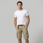 Ridgemont Men's Cargo Shorts Multi Pocket Casual Outdoor Summer Wear