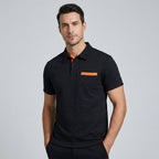 UrbanCore Men's Classic Polo Shirt | Short Sleeve Casual Collared Top