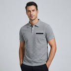 UrbanCore Men's Classic Polo Shirt | Short Sleeve Casual Collared Top