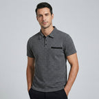 UrbanCore Men's Classic Polo Shirt | Short Sleeve Casual Collared Top