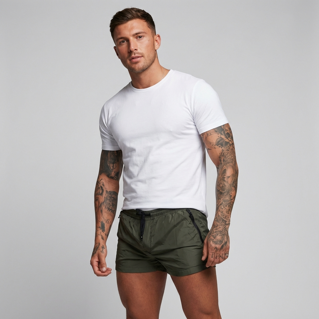 Marlow Quick-Dry Stretch Swim Shorts for Men Lightweight Summer Wear