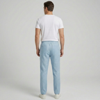Men's Relaxed Fit Linen Trousers