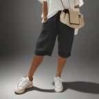 EasyStride Men's Casual Shorts with Drawstring and Deep Pockets