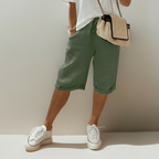 EasyStride Men's Casual Shorts with Drawstring and Deep Pockets