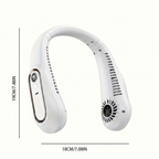 AirHalo USB Rechargeable Neck Fan with 360 Degree Adjustable Airflow