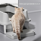PureNest Covered Cat Litter Box Enclosed Indoor Cat Toilet