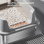 PureNest Covered Cat Litter Box Enclosed Indoor Cat Toilet