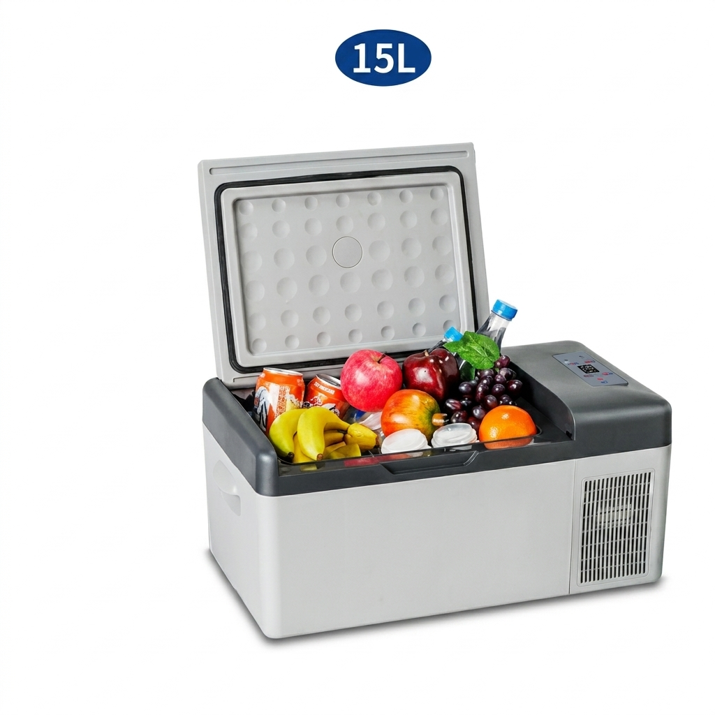 FrostVoyage Portable Mini Fridge for RV Boat Office and Bedroom