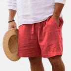 BreezeFlex Men's Drawstring Summer Shorts with Pockets