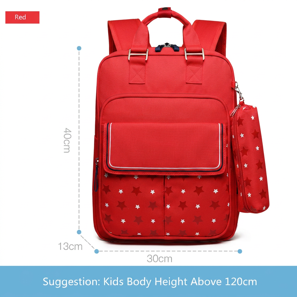 Bright Days Kids School Backpack with Spacious Compartments