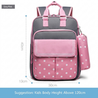 Bright Days Kids School Backpack with Spacious Compartments