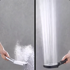 AquaPulse High Pressure Shower Head with Multi Spray Settings